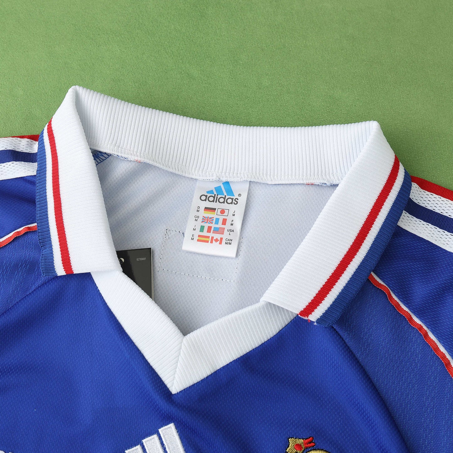 RETRO 1998 France Away TEE - BLUE