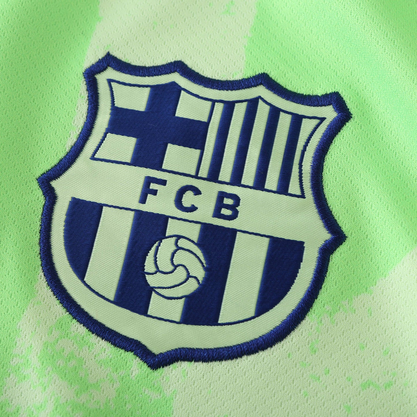 24/25 season FC Barcelona  Barça 125 third Fan version- YELLOW & GREEN