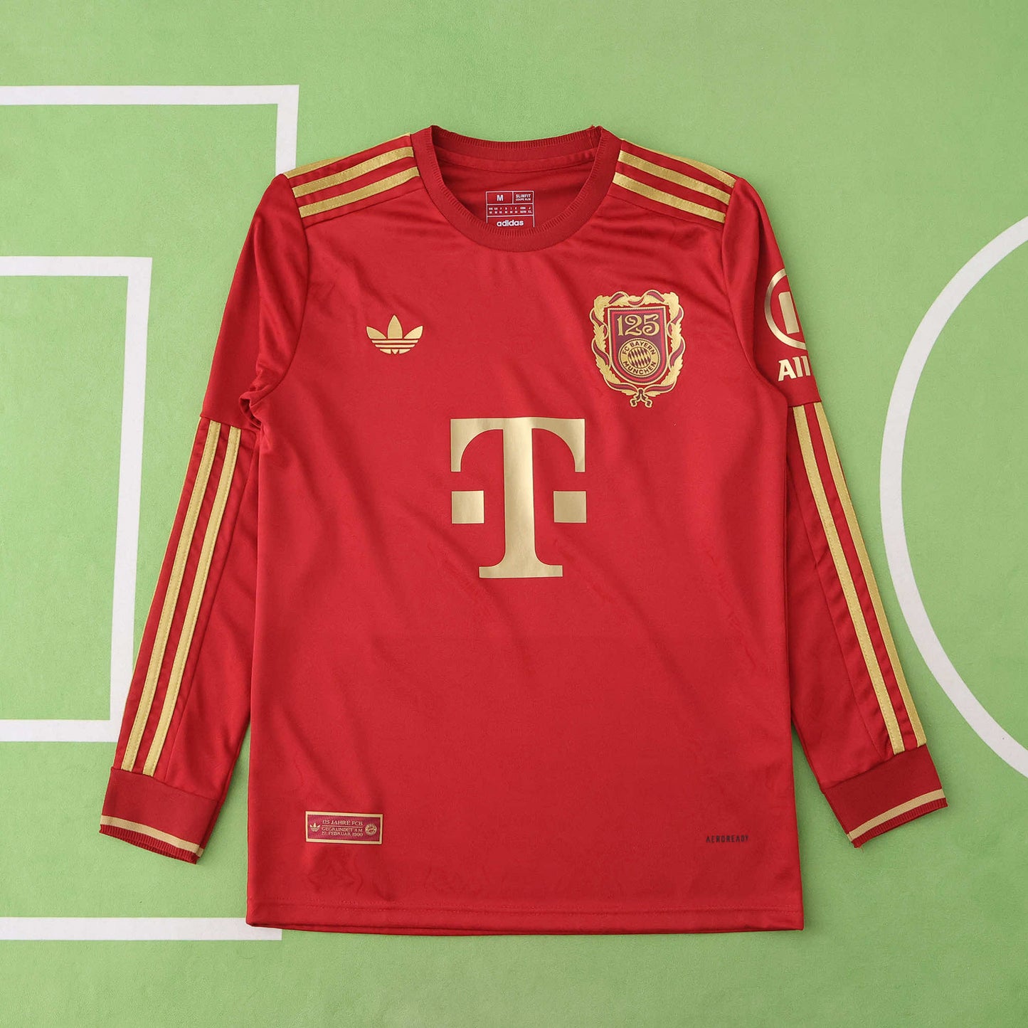 24/25 Bayern München 125th anniversary Long Sleeved Player- RED