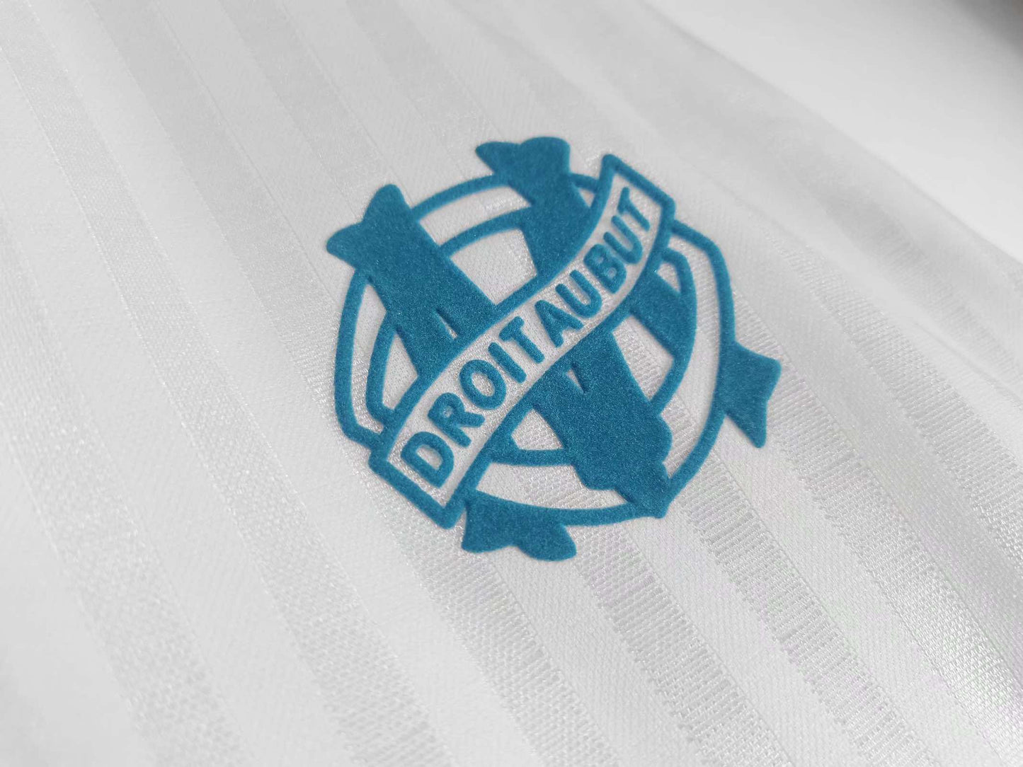 RETRO 1990 season Marseille home retro Fan version- WHITE