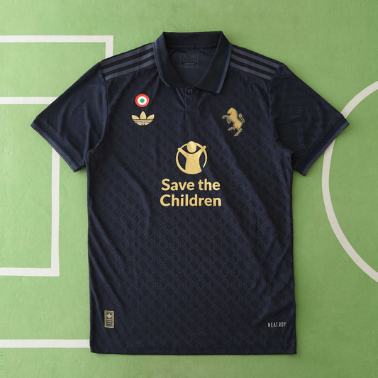 24/25 Juventus Home Player TEE- BLACK & GOLD
