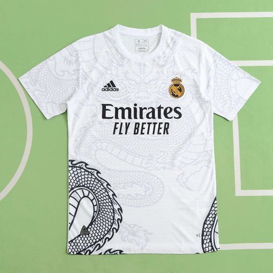 24/25 season Real Madrid Club Chinese Loong Special Player- WHITE