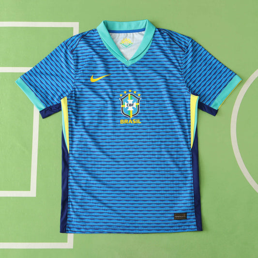 2024 Brazil Away Player Version - BLUE