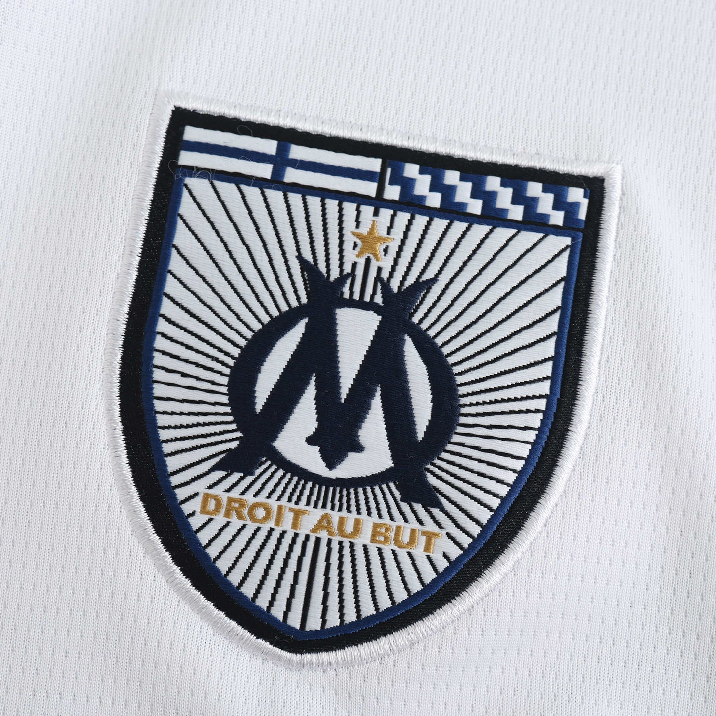 24/25 season Marseille home Fan version- BB LUE & WHITE