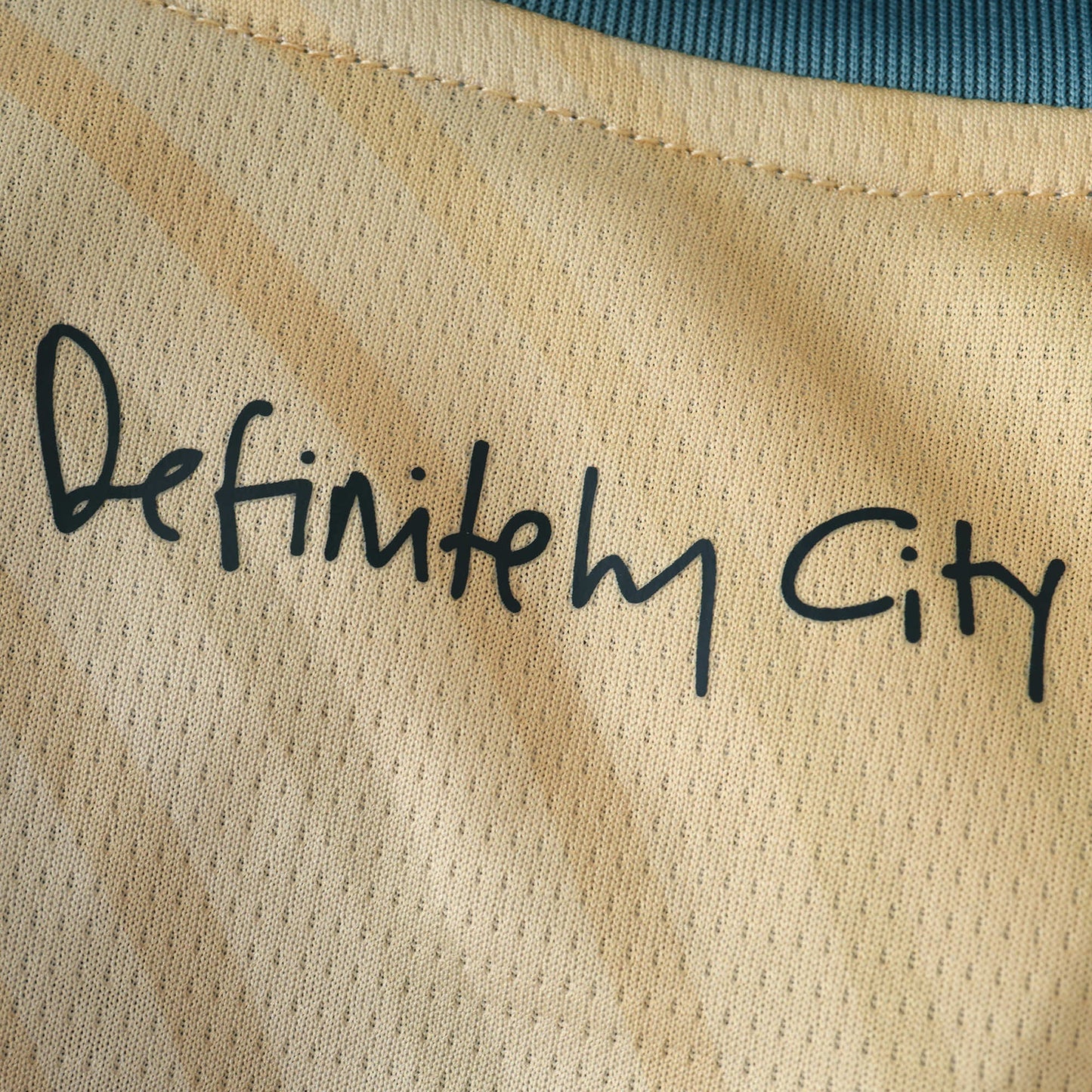 24/25 Manchester City F.C. fourth Fan version- GOLD & BLUE