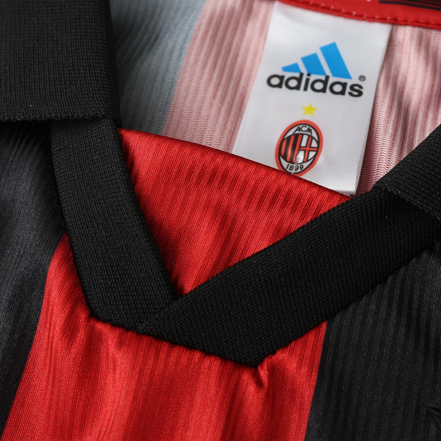 RETRO 98/99 season A.C. Milan home Fan version- BLACK & RED