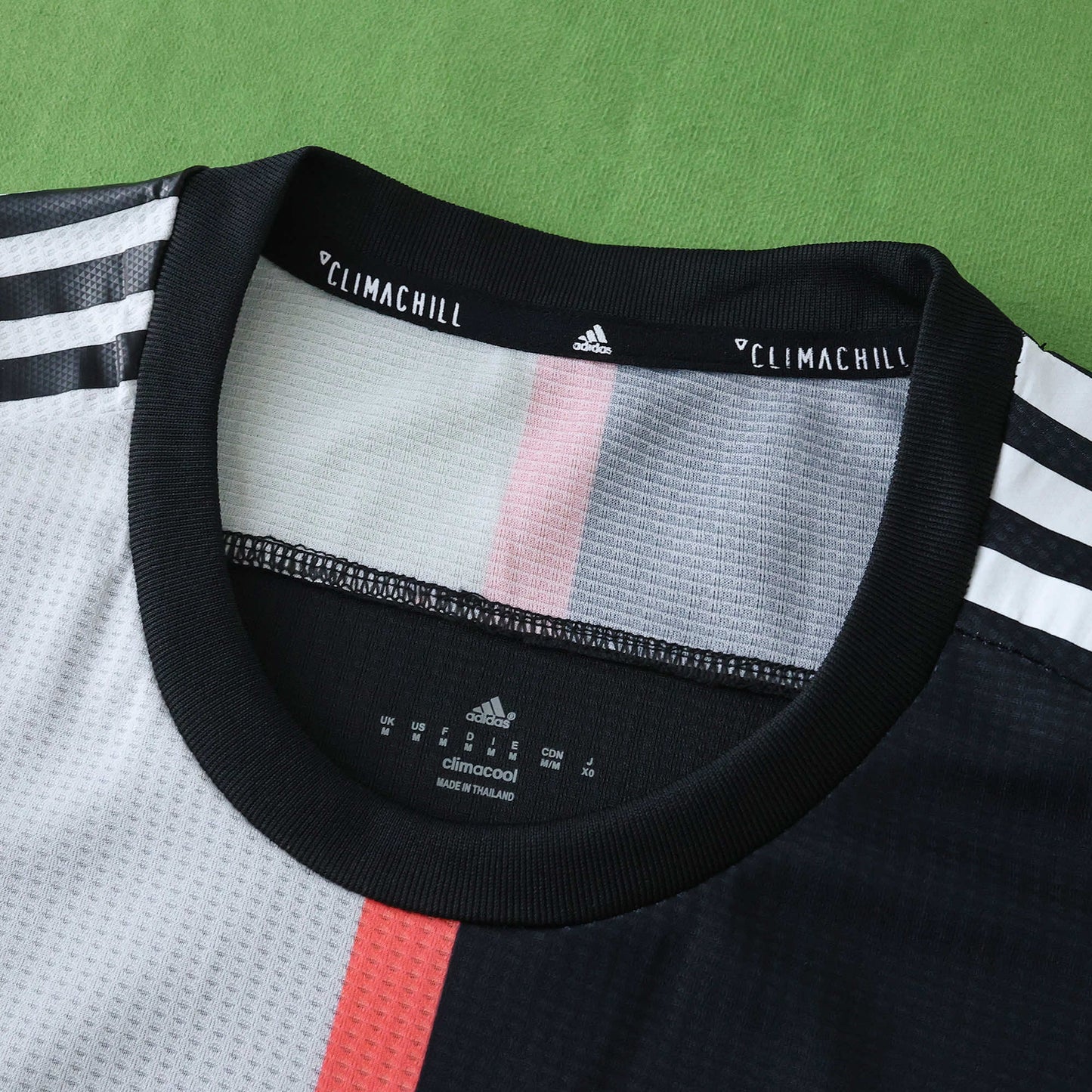 RETRO 19/20 Juventus Home Player TEE- WHITE & BLACK
