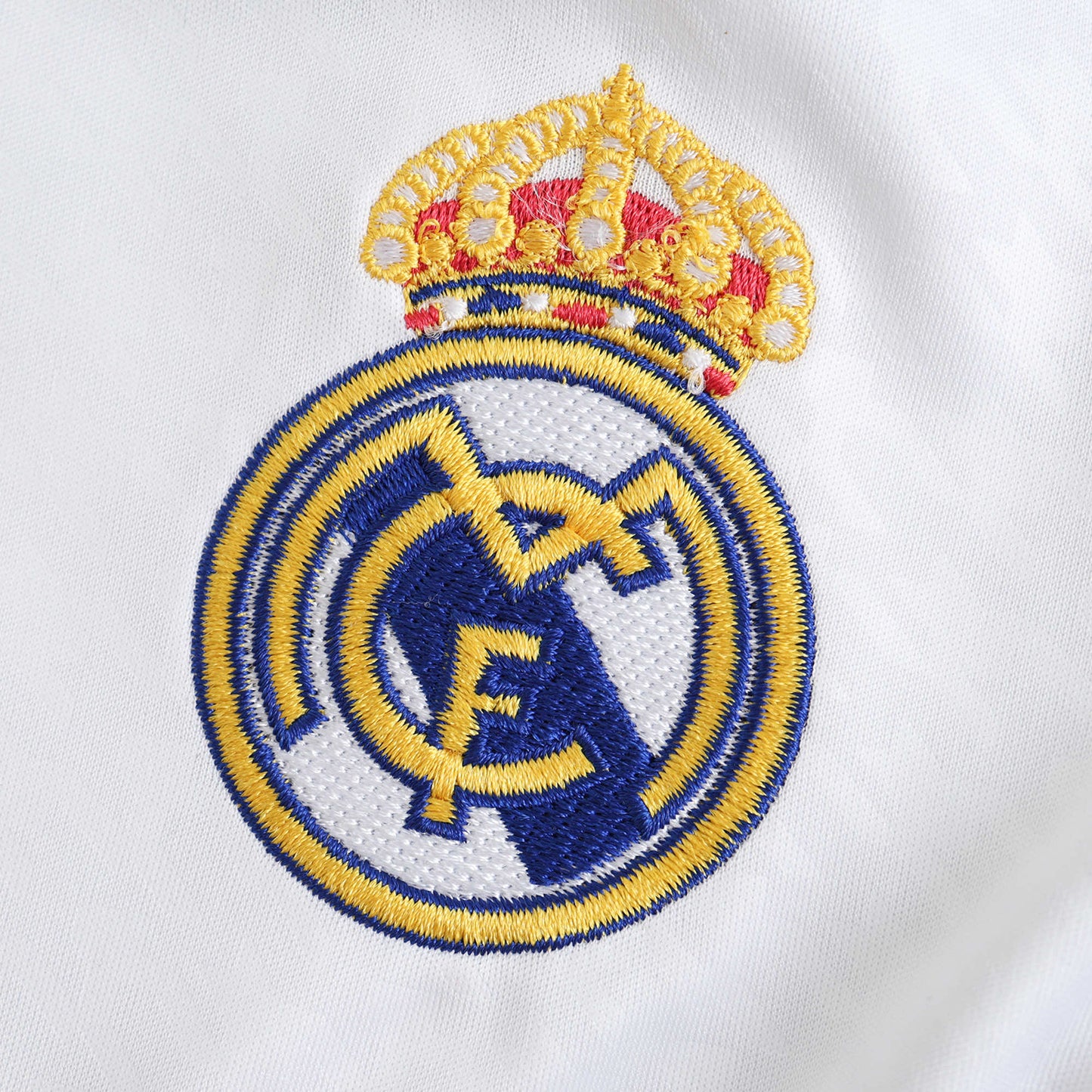 24/25 Real Madrid home Long sleeve Fan- WHITE
