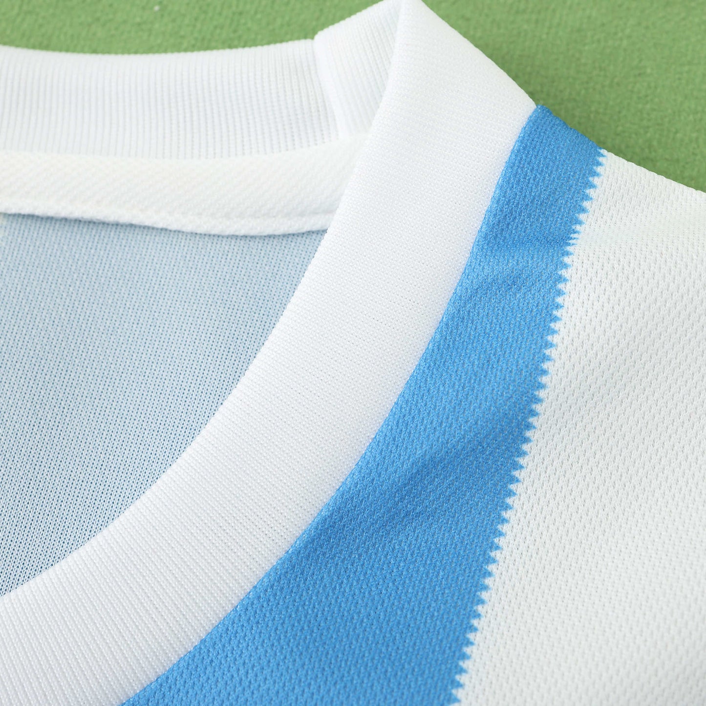 RETRO 86 Argentina Home Long sleeved Fan- BB BLUE & WHITE