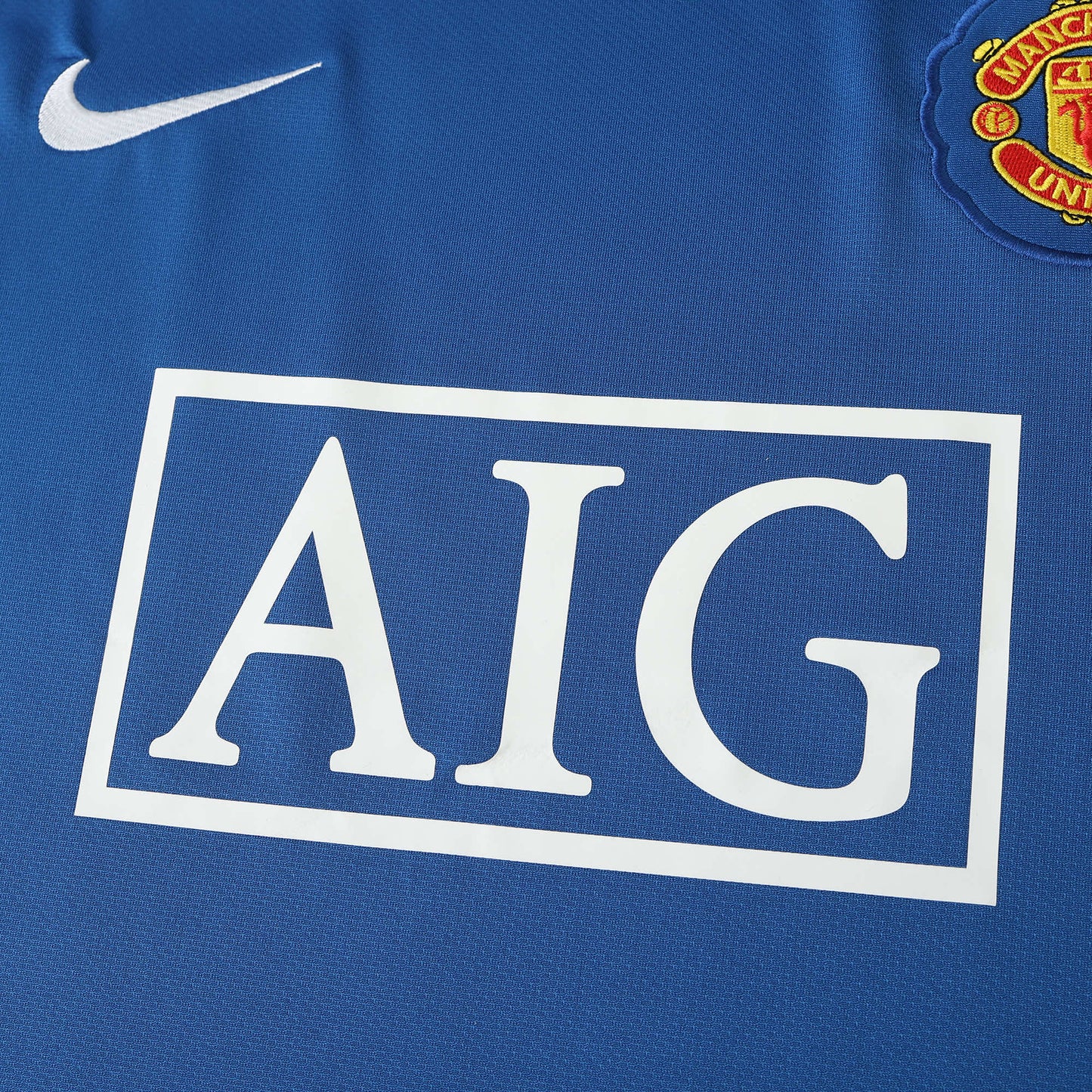 RETRO 07/08 season Manchester United F.C. third Fan version- BLUE
