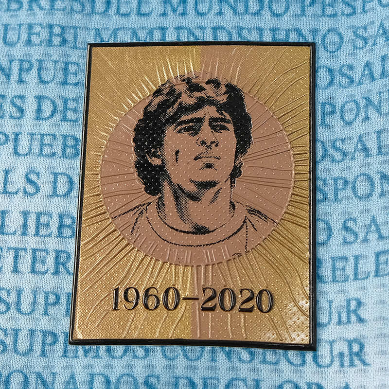 RETRO 21/22 Argentina Commemorative Edition TEE- BB BLUE & WHITE