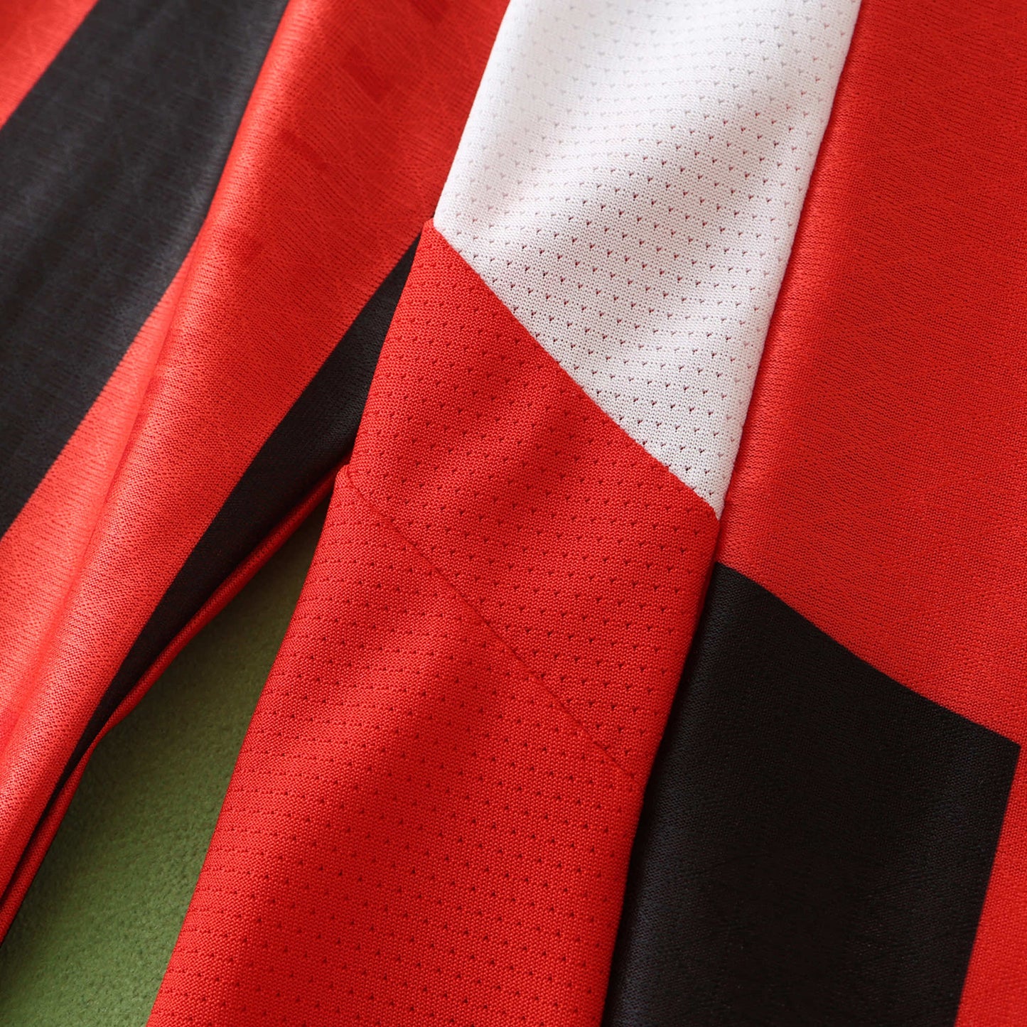 24/25 season A.C. Milan Home Long Sleeved Player Version- RED & BLACK