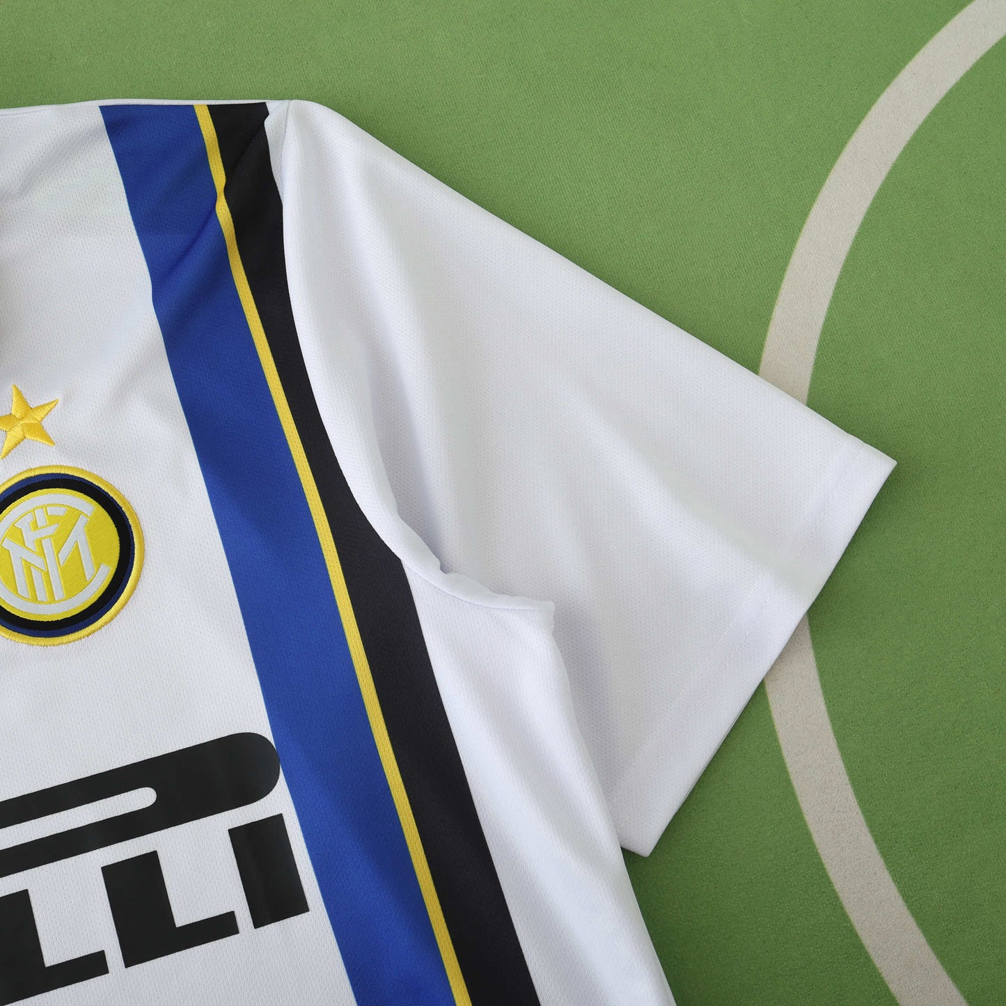 RETRO 97/98 Inter Milan Fan Away TEE -WHITE & BLACK & BLUE