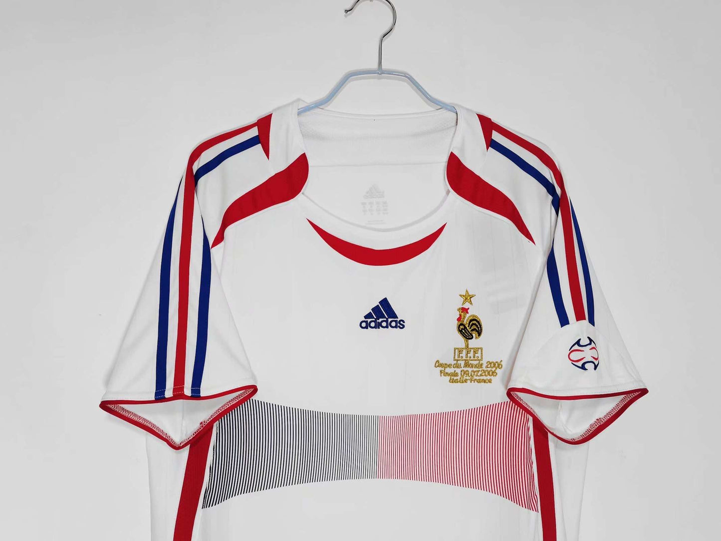 RETRO 2006 France Home TEE - WHITE