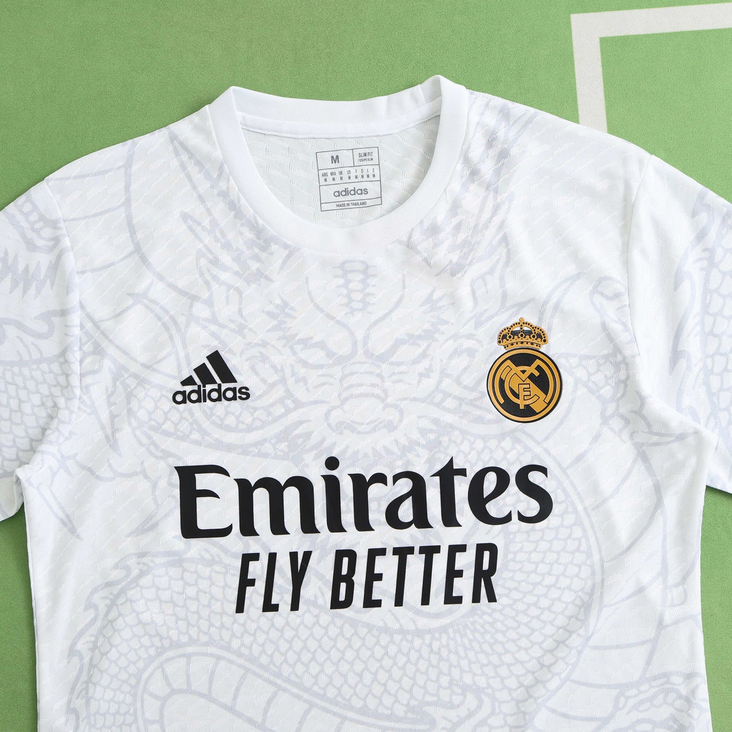 24/25 season Real Madrid Club Chinese Loong Special Player- WHITE