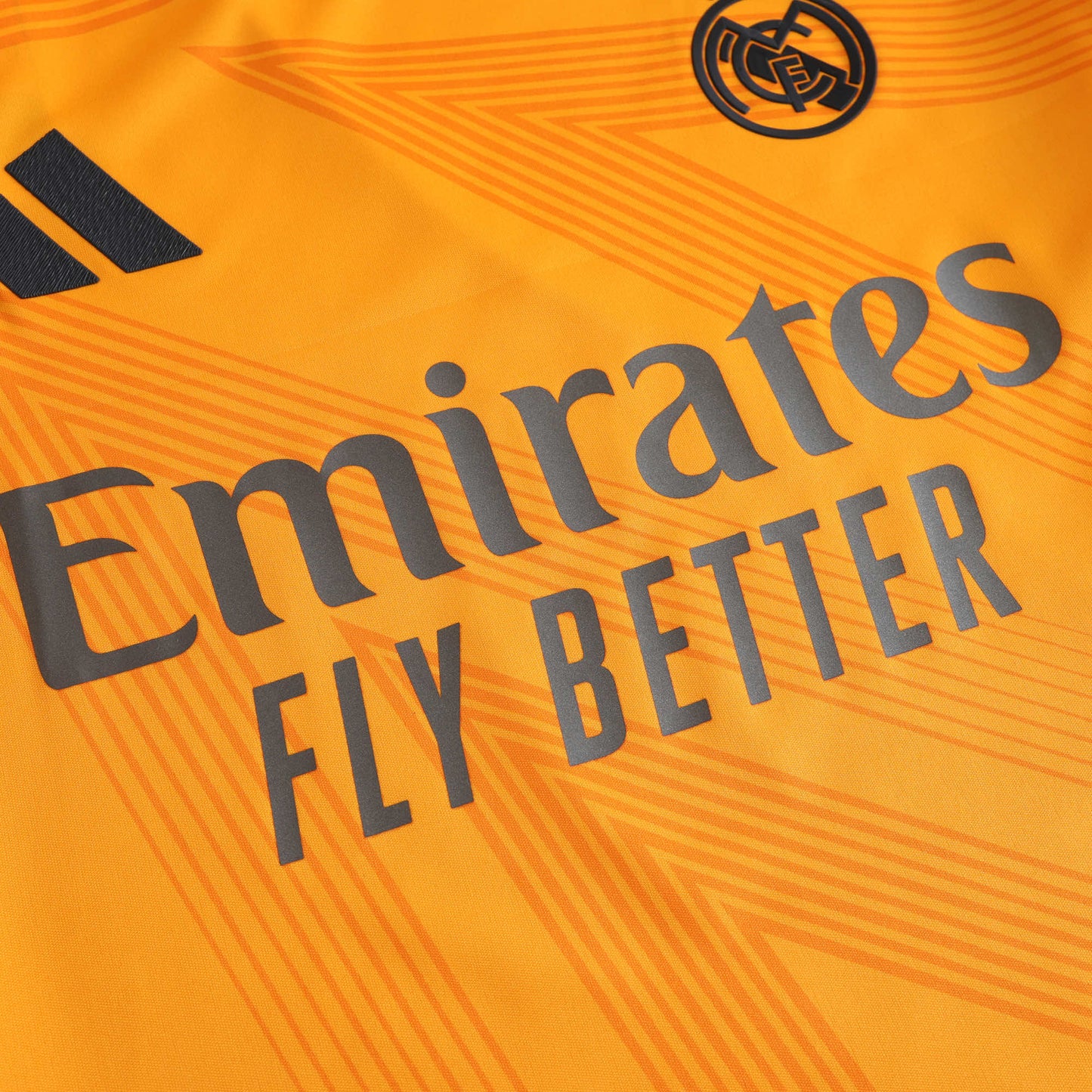 24/25 Real Madrid away Long sleeved Player- ORANGE