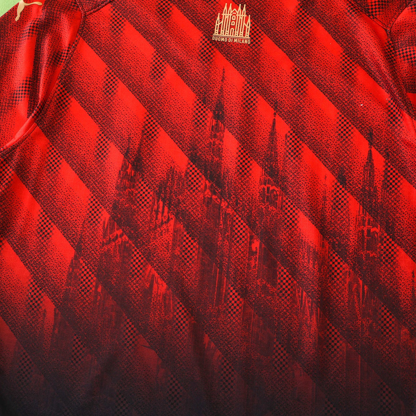 24/25 season A.C. Milan Cathedral Edition Player version TEE- RED & BLACK