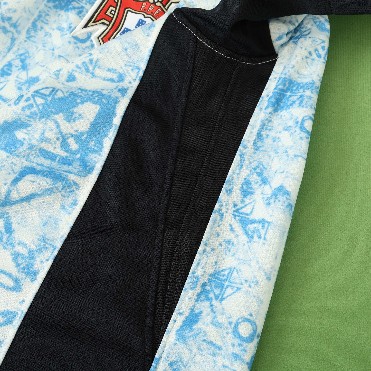 2024 Portugal Away UFEA TEE - WHITE & BLUE