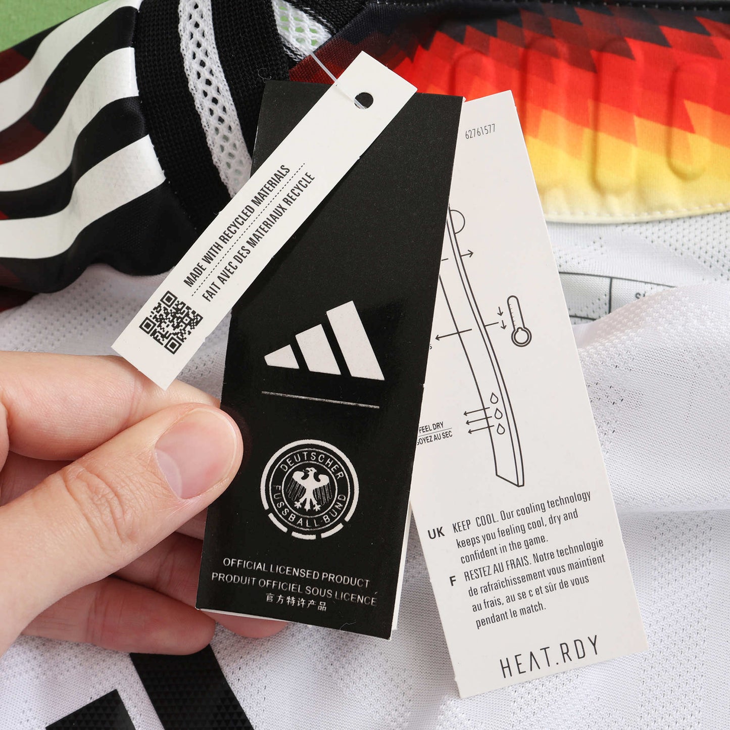 2024 UEFA Germany Home Player Long Sleeved - WHITE