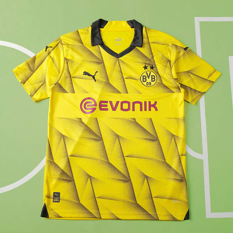 23/24 season Dortmund home Champions League version Fan version- BLACK & YELLOW