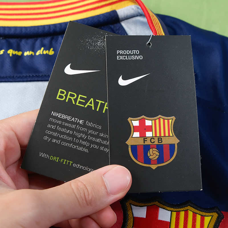 RETRO 15/16 season Barcelona home retro Fan version- BLUE & RED