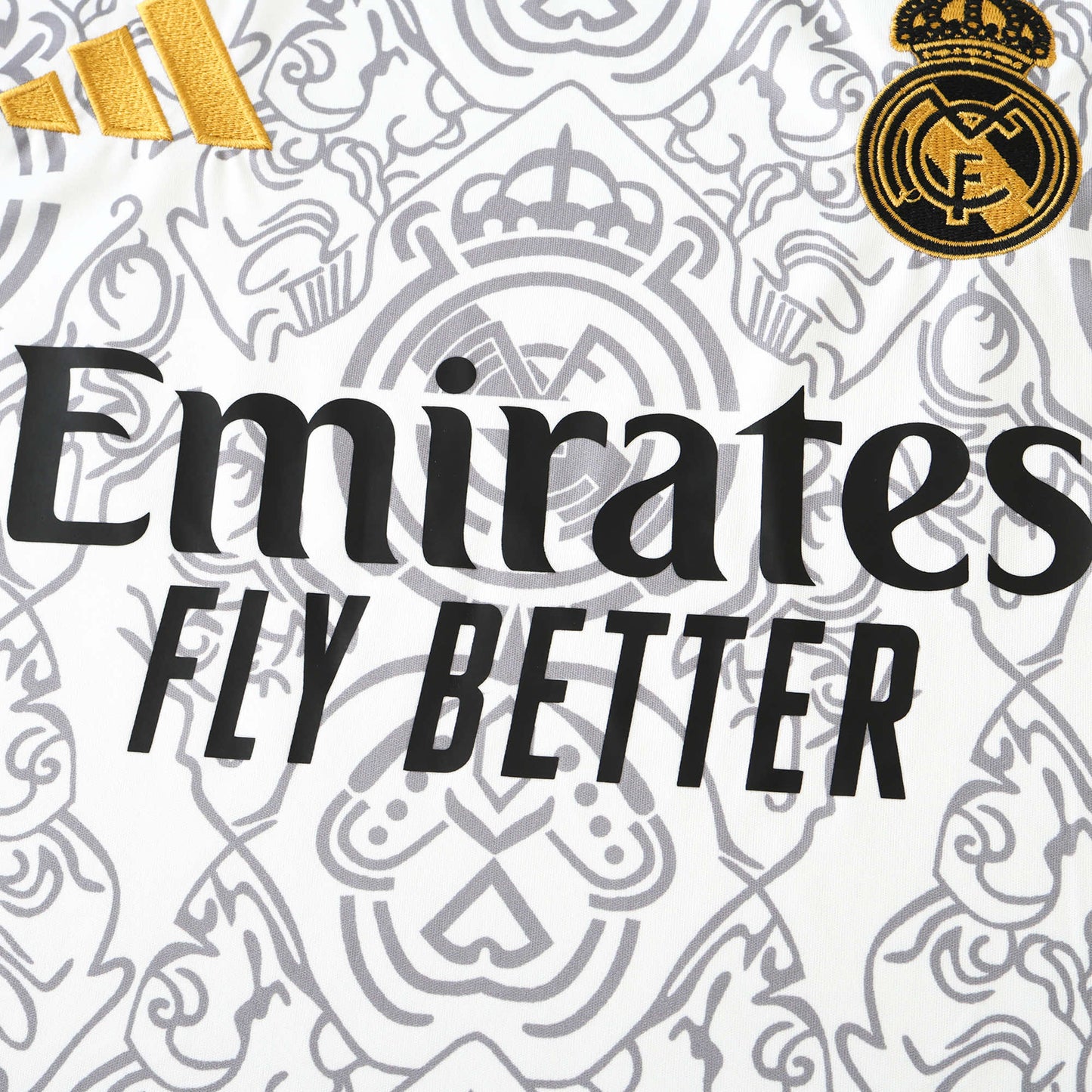 24/25 season Real Madrid CF Special Edition Fan- WHITE & BLACK