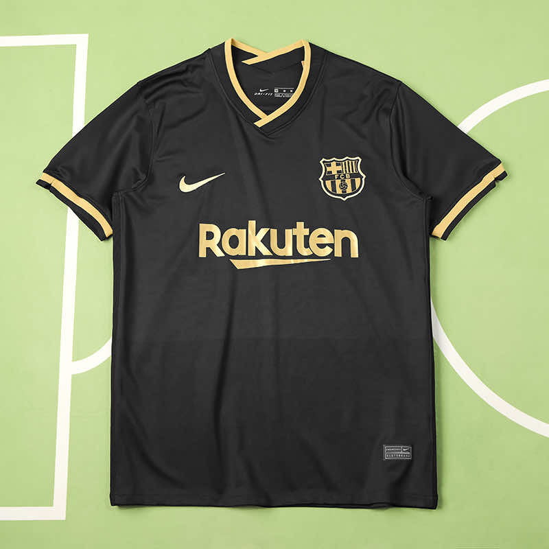 RETRO 20-21 season Barcelona away Fan version- BLACK & GOLD