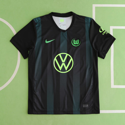24/25 season Wolfsburg away Fan version- BLACK