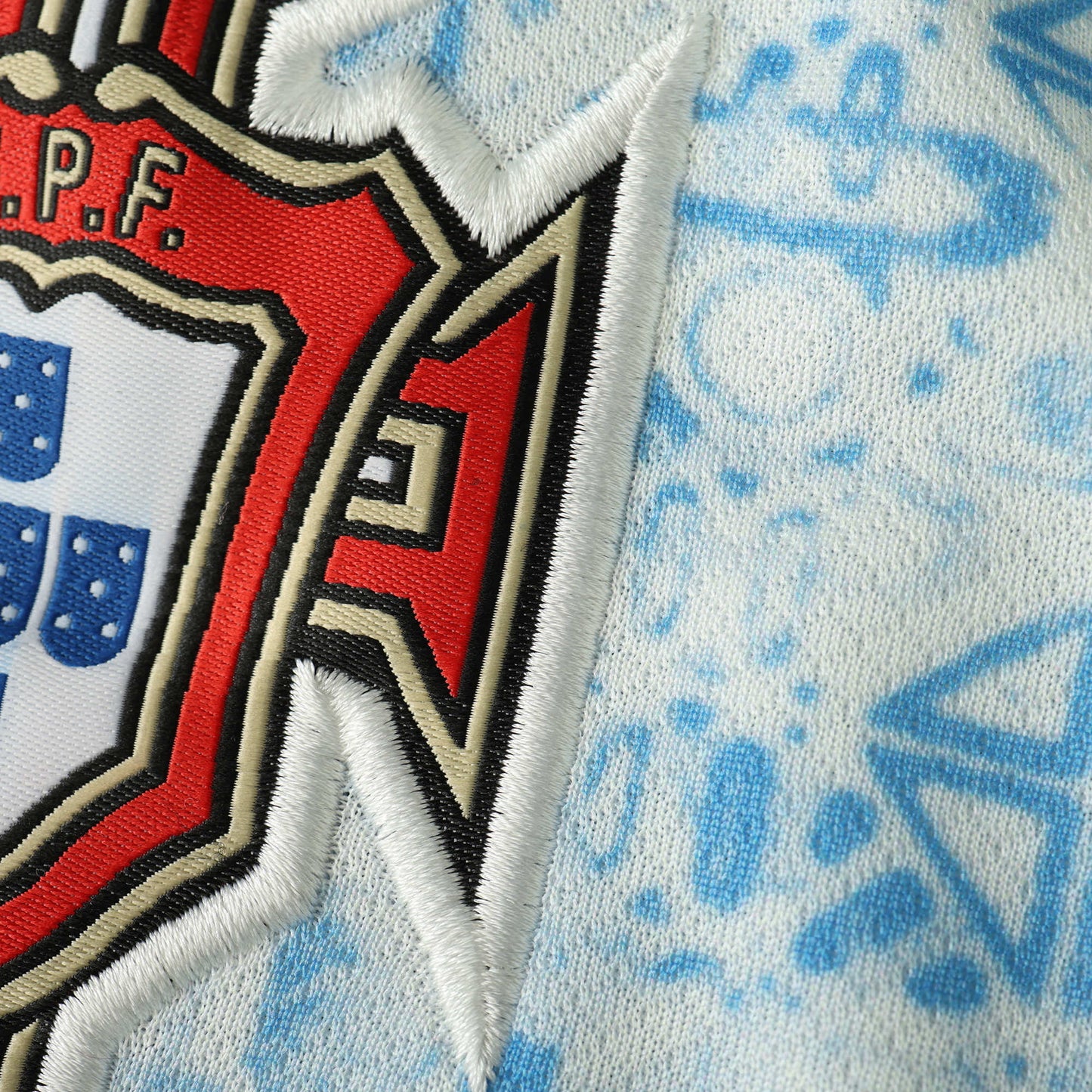 2024 Portugal Away UFEA TEE - WHITE & BLUE