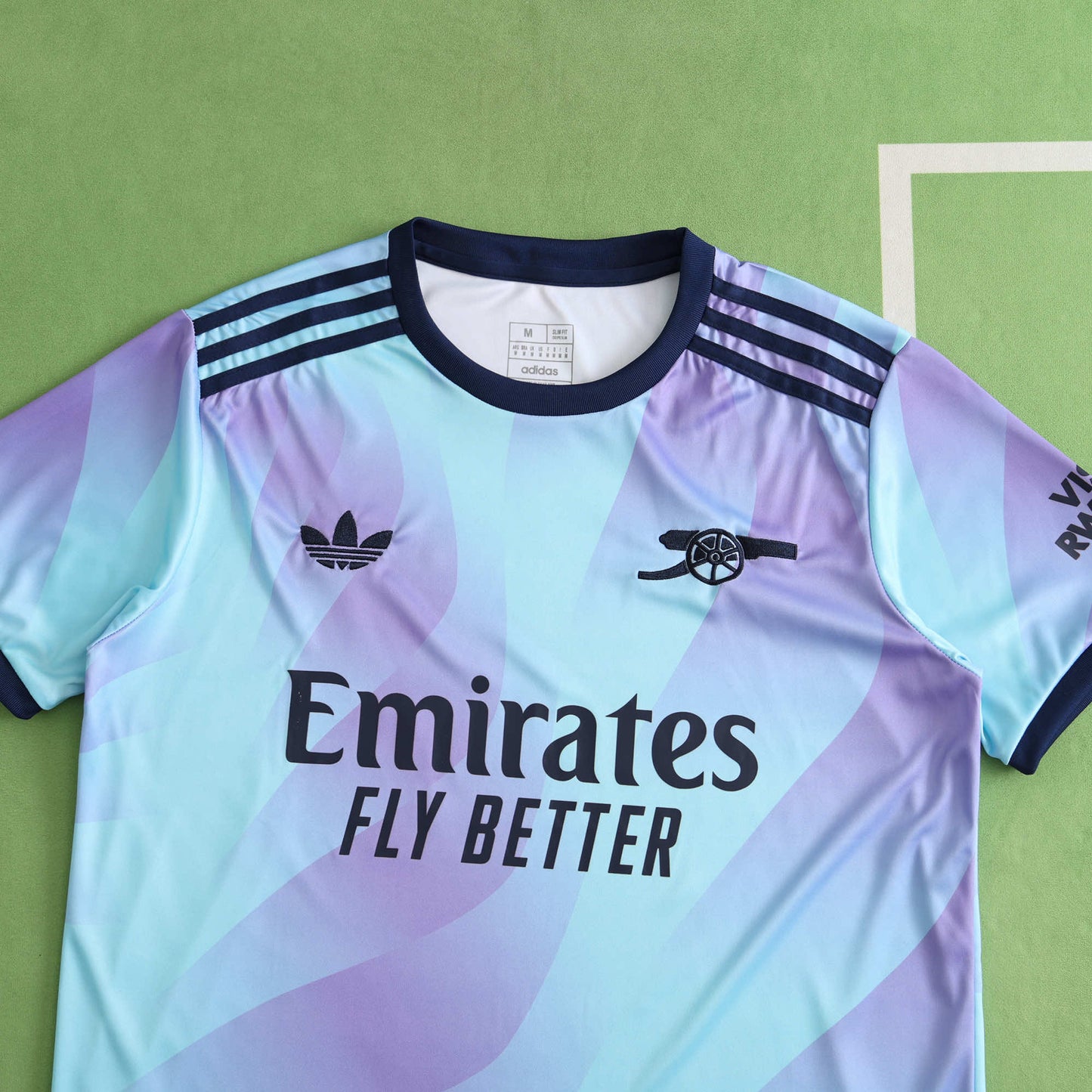 24/25 season Arsenal third Fan version- PURPLE & BLUE