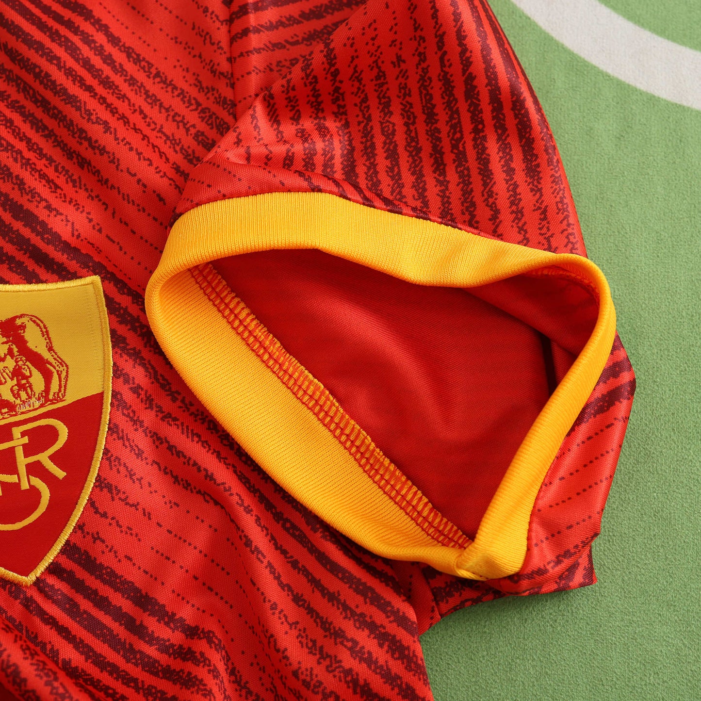 24/25 A.S ROMA Fan Home TEE -ORANGE