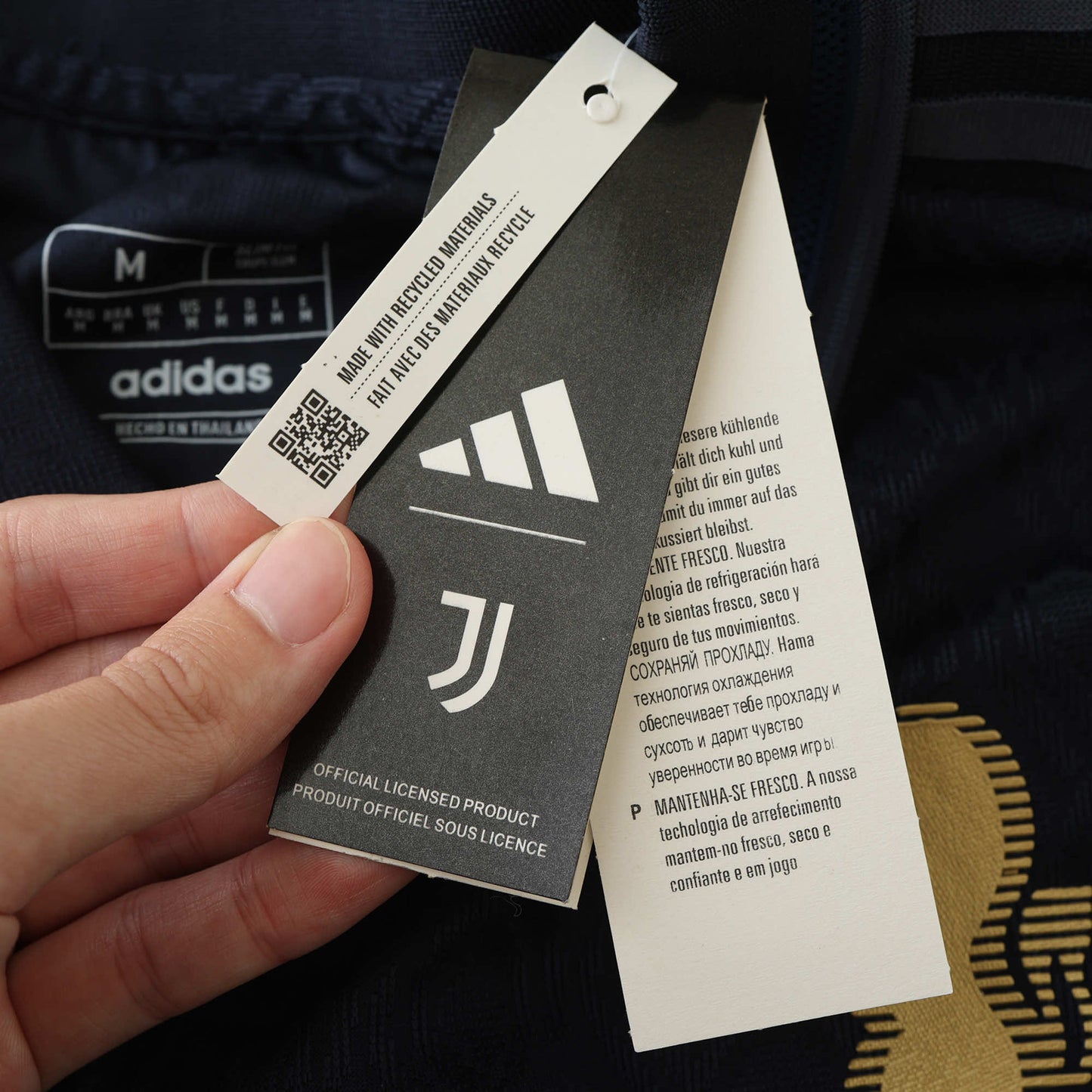 24/25 Juventus Home Player Long Sleeved- BLACK & GOLD