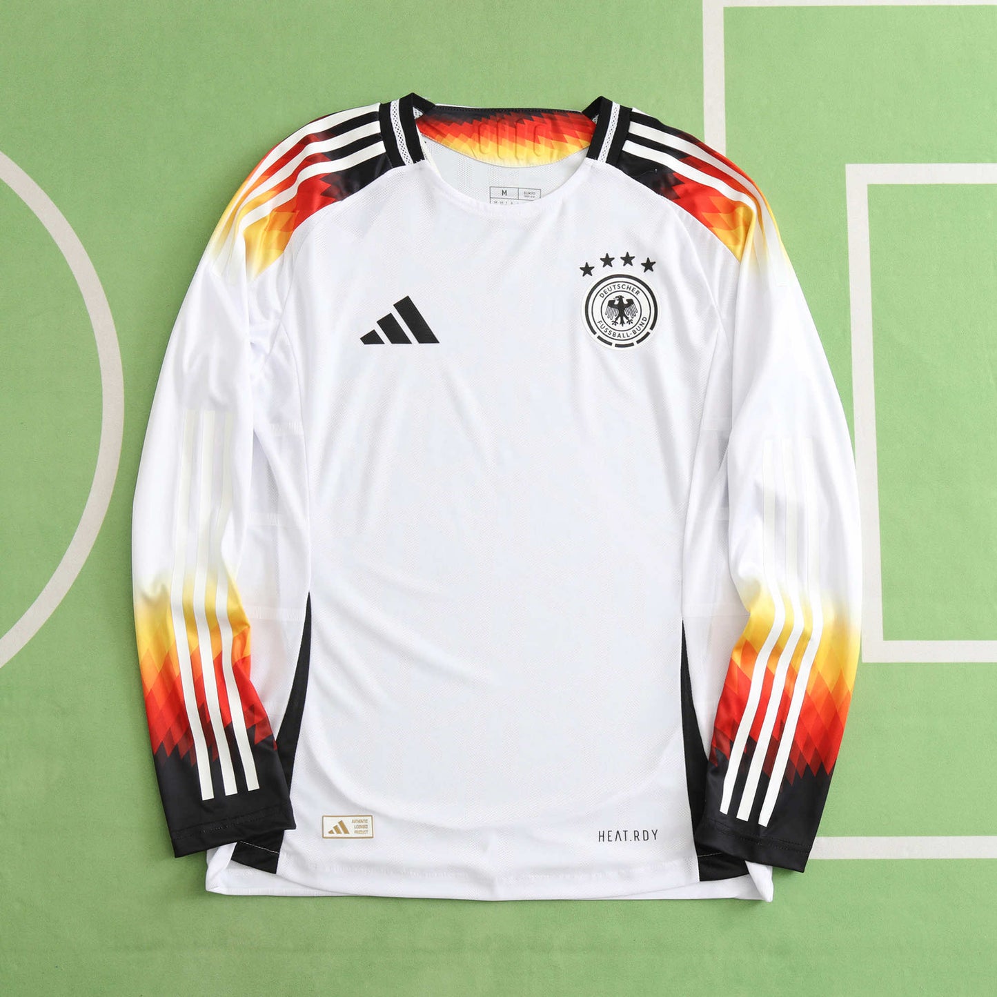 2024 UEFA Germany Home Player Long Sleeved - WHITE