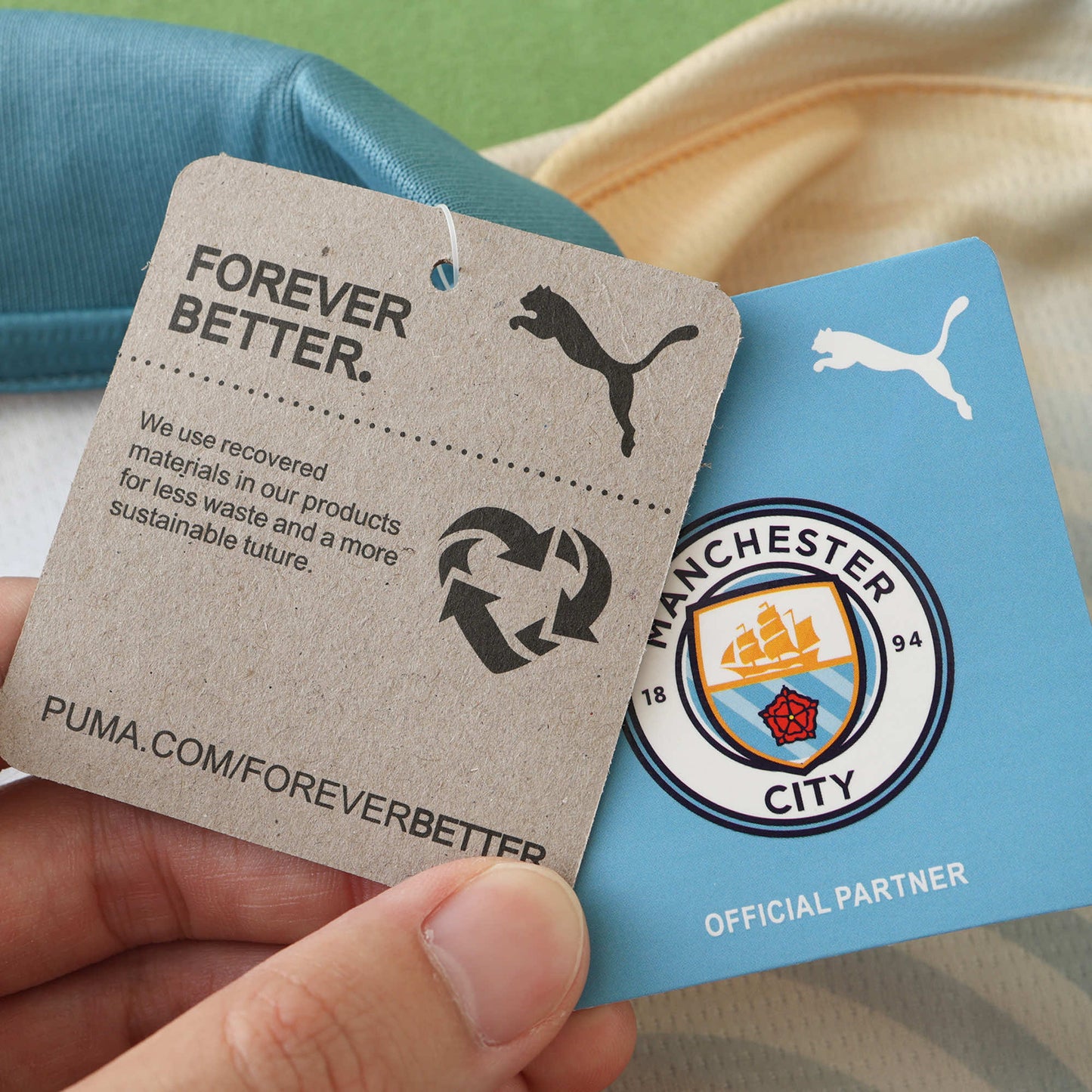 24/25 Manchester City F.C. fourth Fan version- GOLD & BLUE