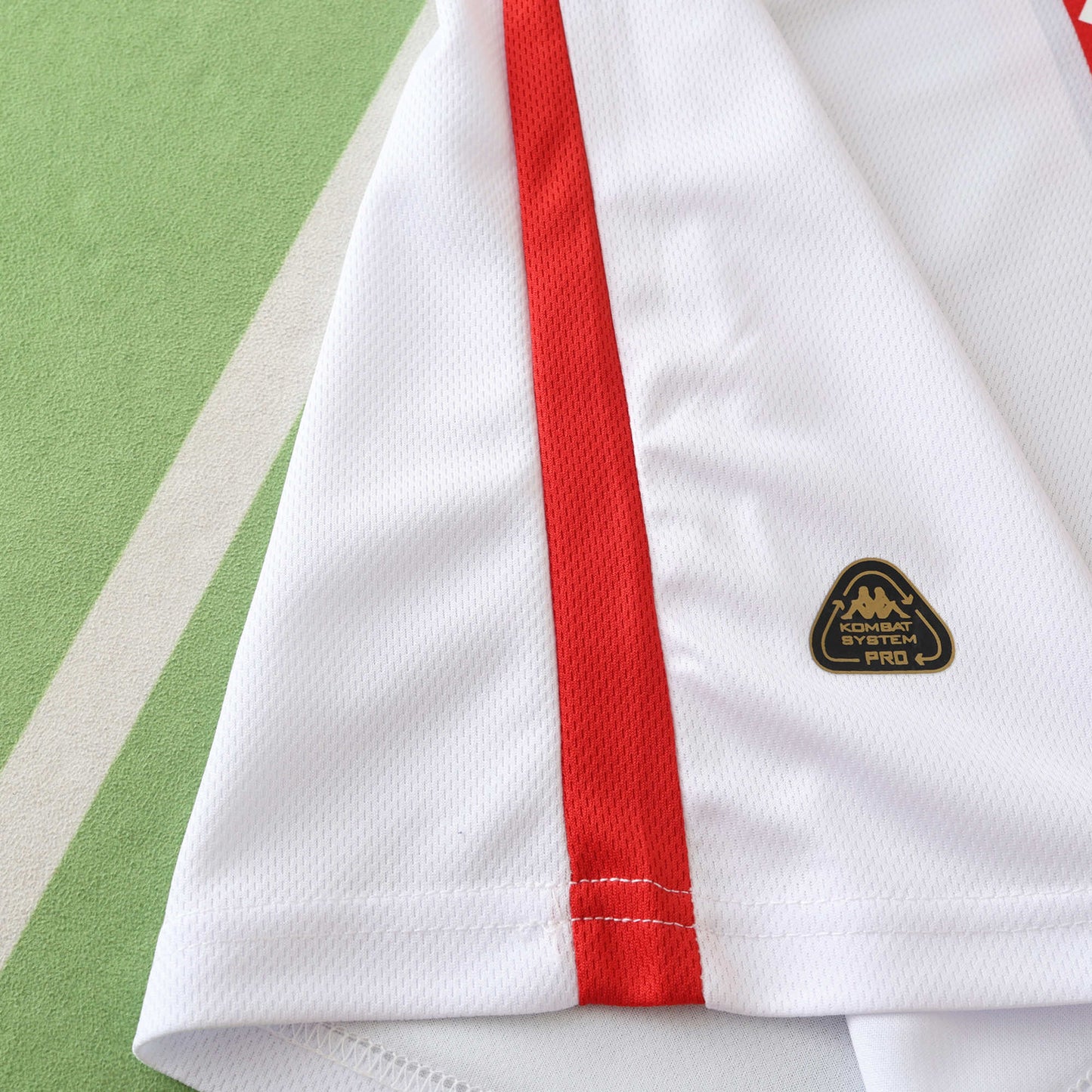 24/25 season AS Monaco FC home Fan version- RED & WHITE