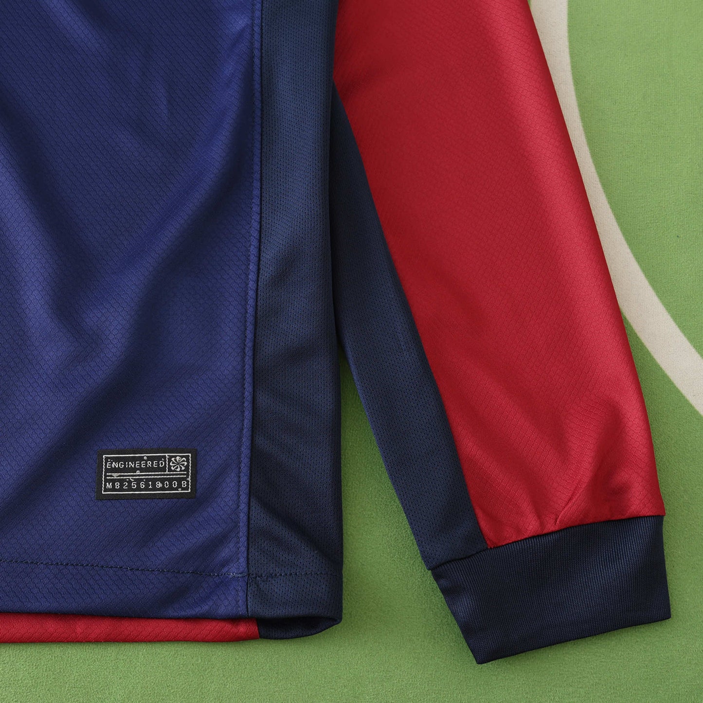 24/25 season FC Barcelona  Barça home Long sleeved Fan version- RED & BLUE