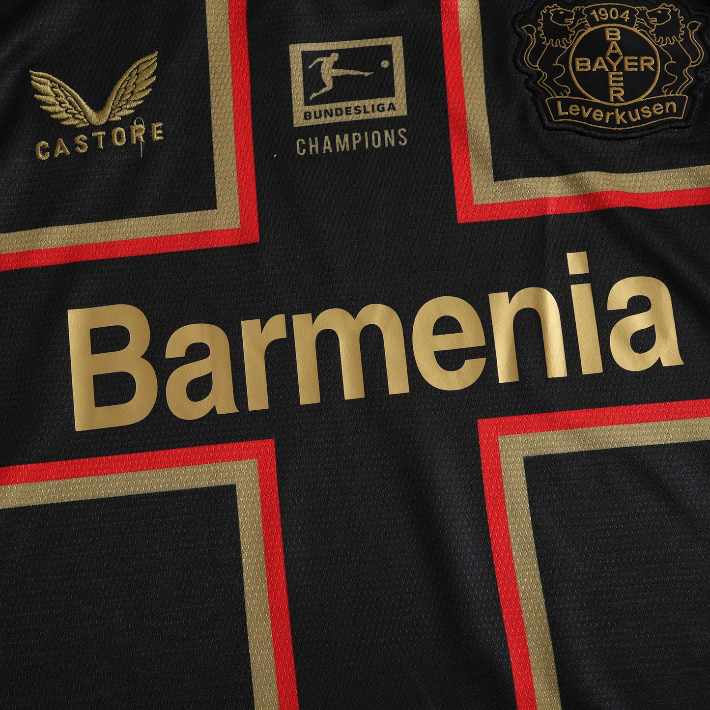 24/25 season Leverkusen Black special edition Fan version- BLACK & GOLD & RED