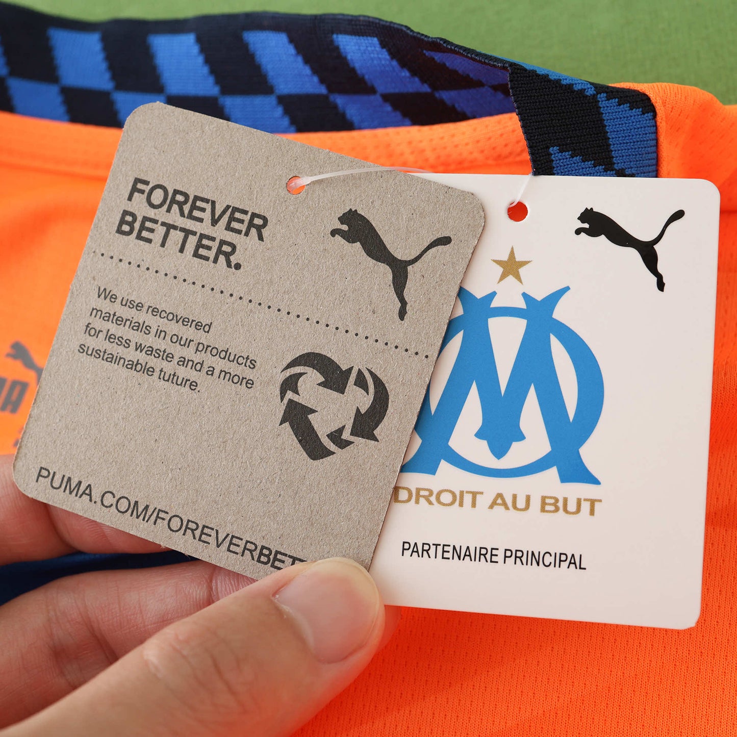 24/25 season Olympique de Marseille third Fan version-ORANGE
