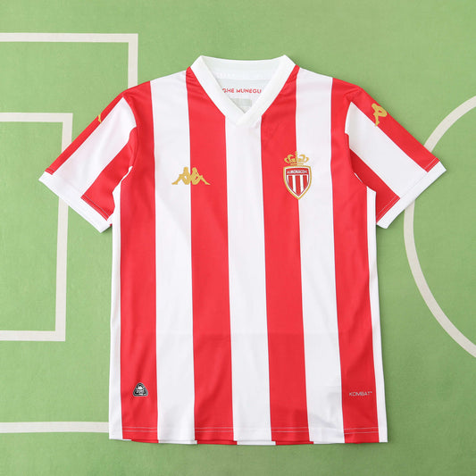24/25 season AS Monaco FC Concept version Fan version- RED & WHITE