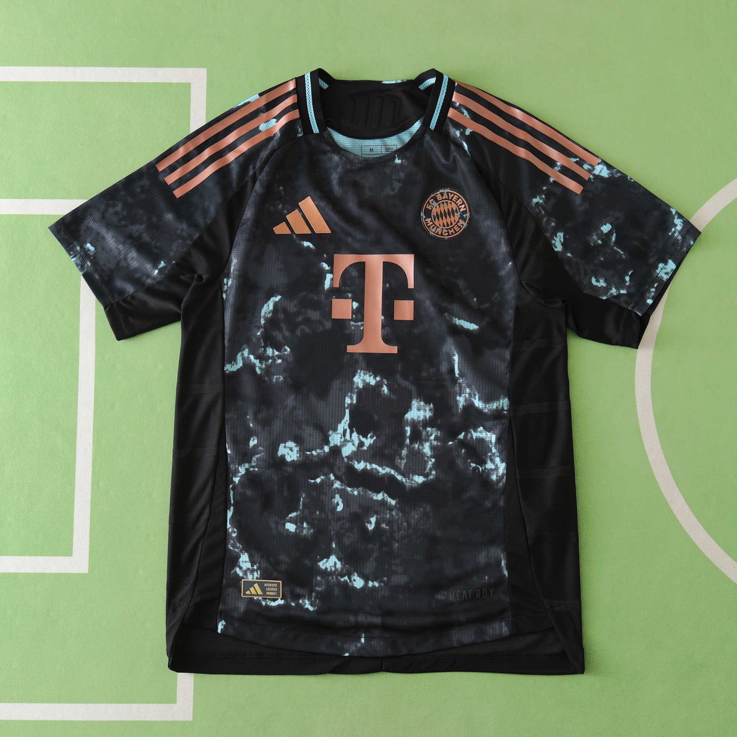 24/25 season Fußball-Club Bayern München away Player version- BLACK & TURCOISE