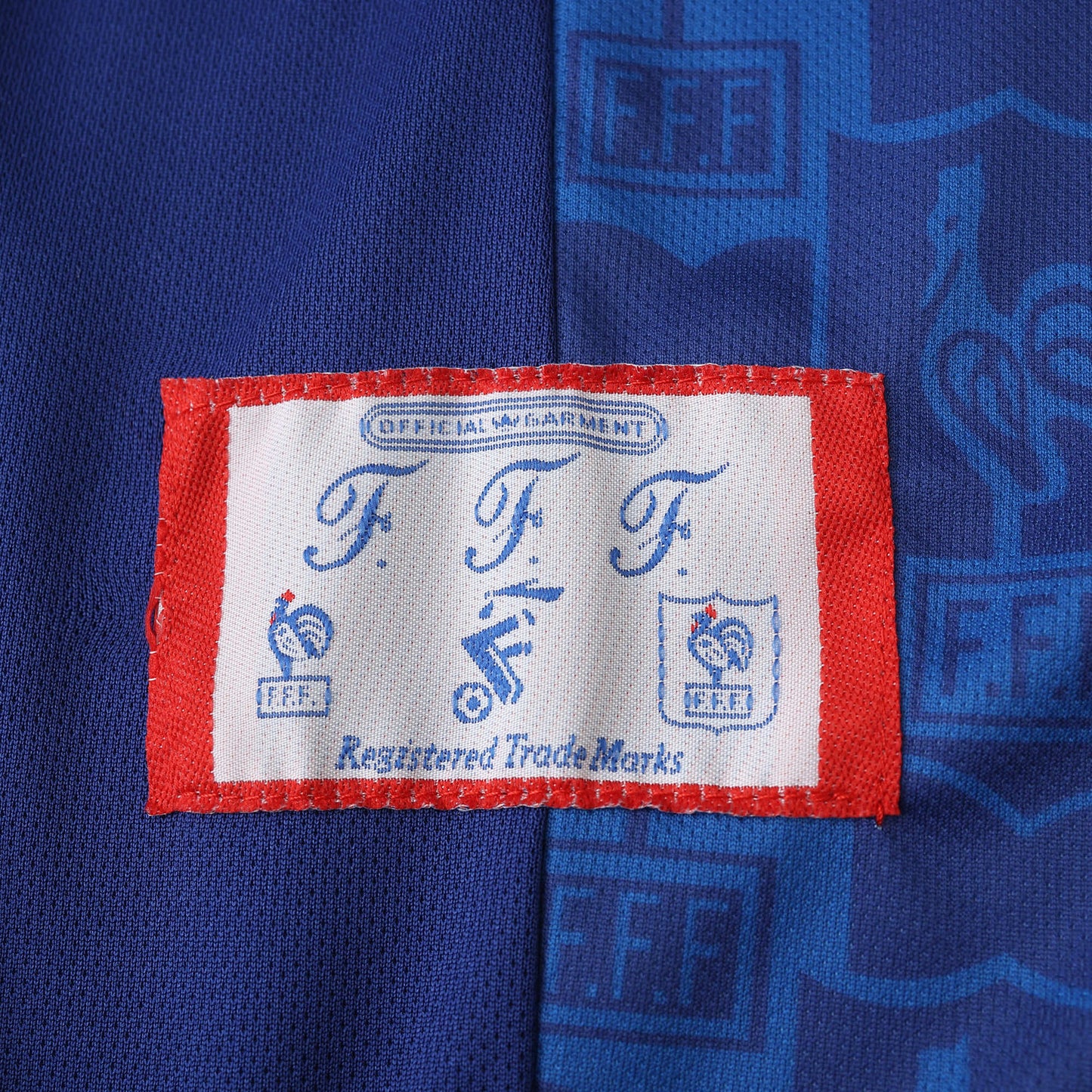 RETRO 1996 France Away TEE - BLUE