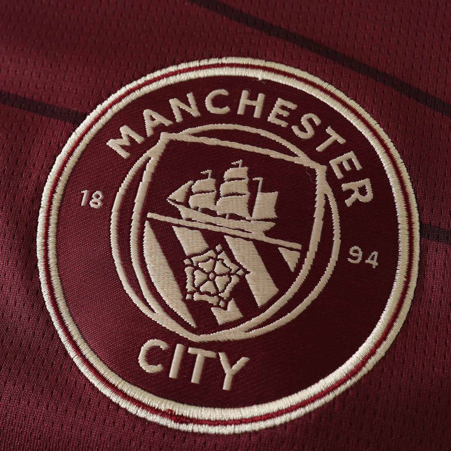 24/25 Manchester City F.C. third Fan version- MAROON