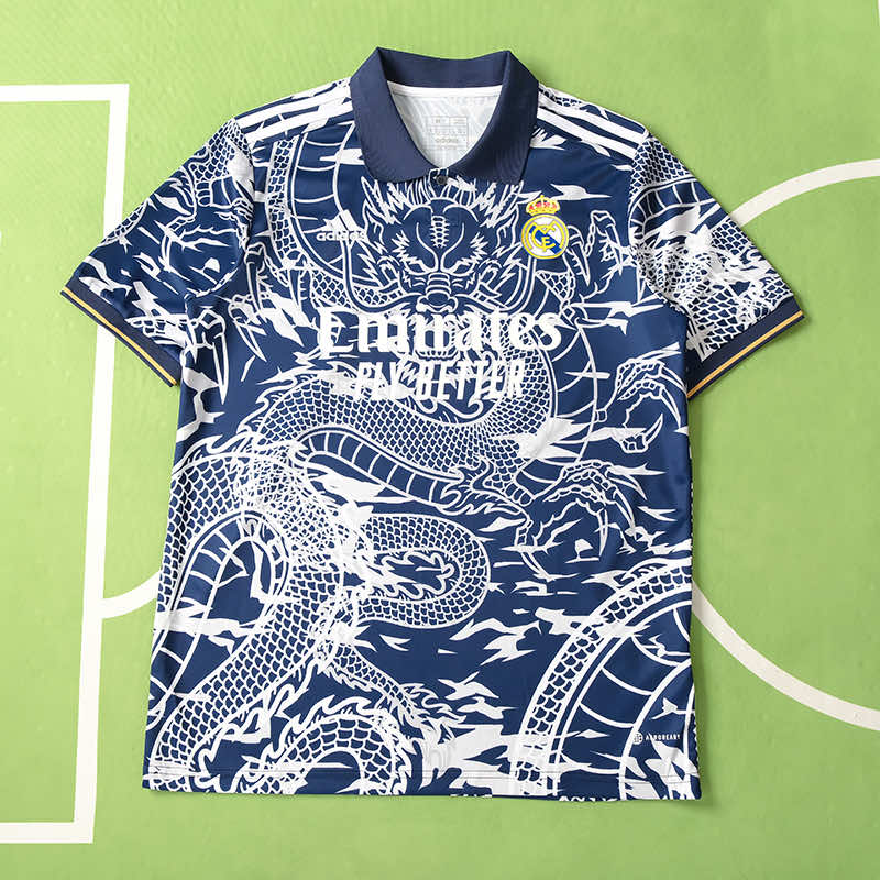23/24 Real Madrid Chinese Loong Memorial Fund- BLUE & WHITE