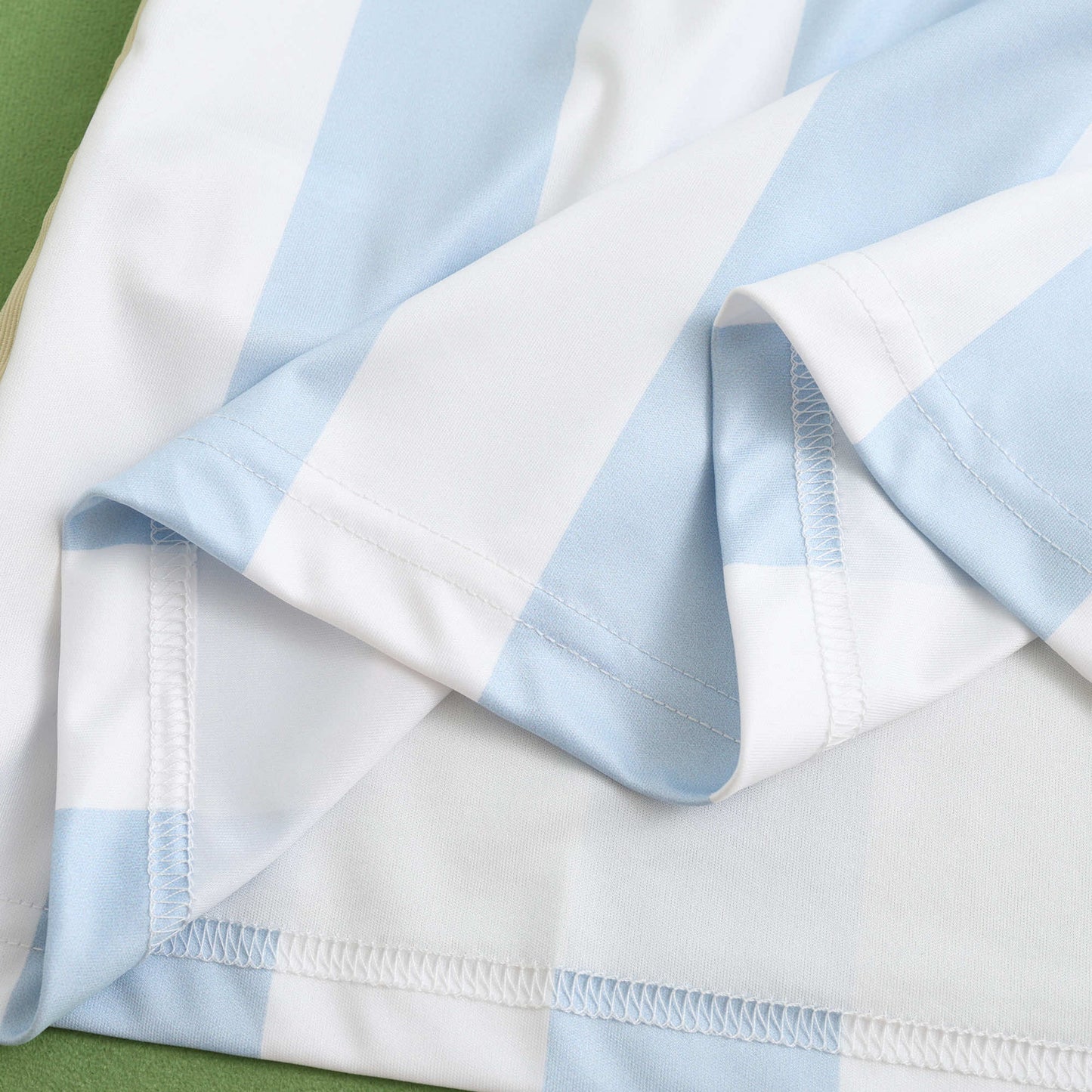 RETRO 2014 Argentina Home Fan TEE- BB BLUE & WHITE