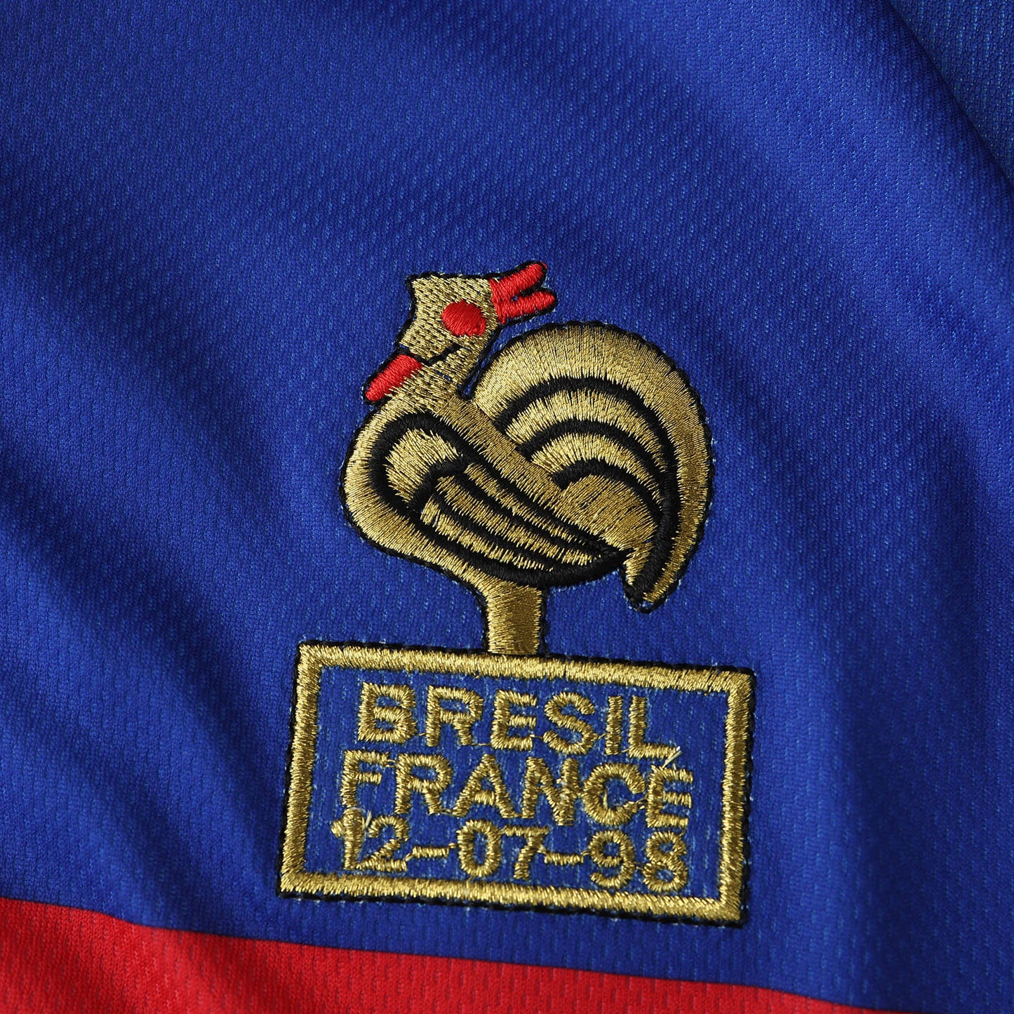 RETRO 1998 France Away TEE - BLUE