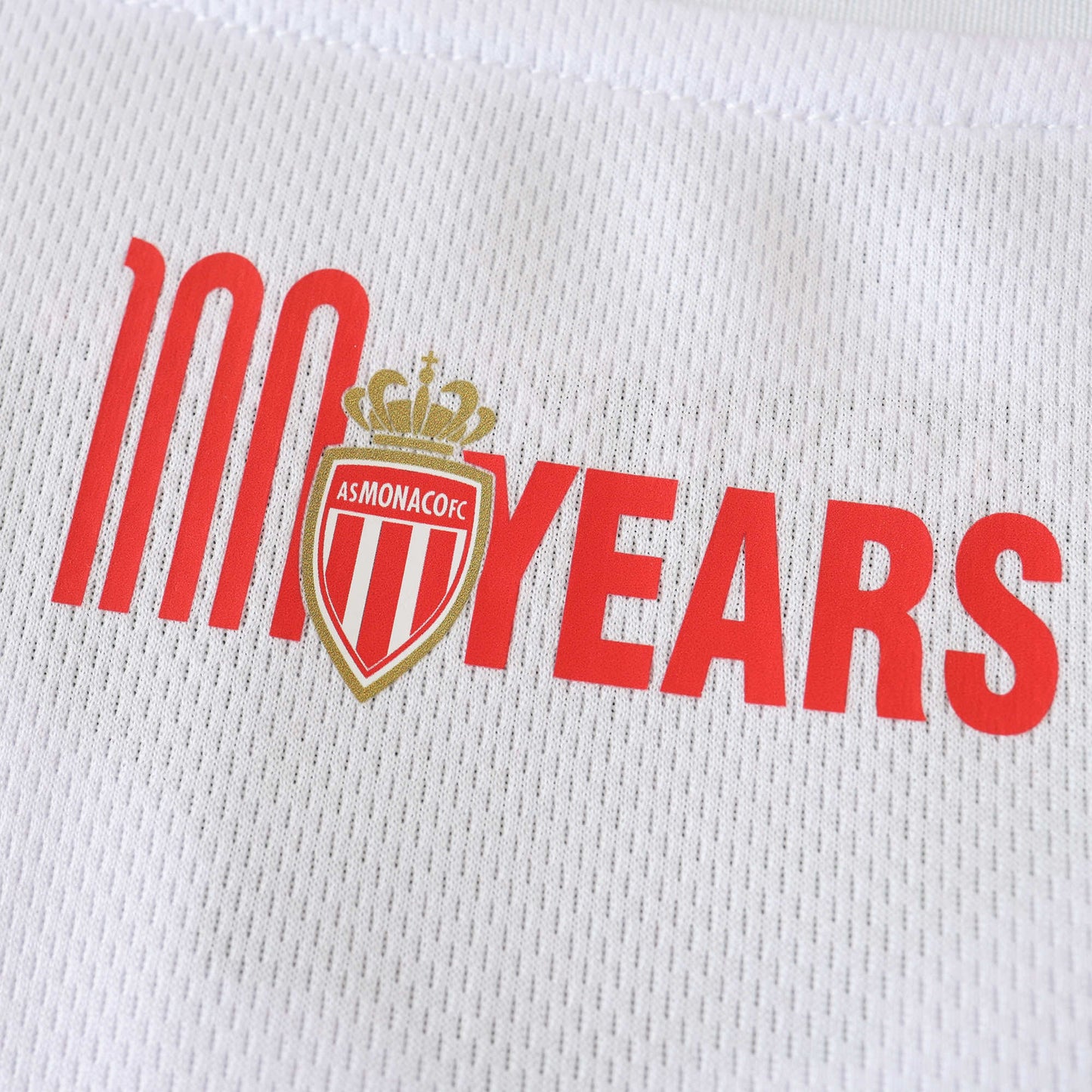 24/25 season AS Monaco FC home Fan version- RED & WHITE