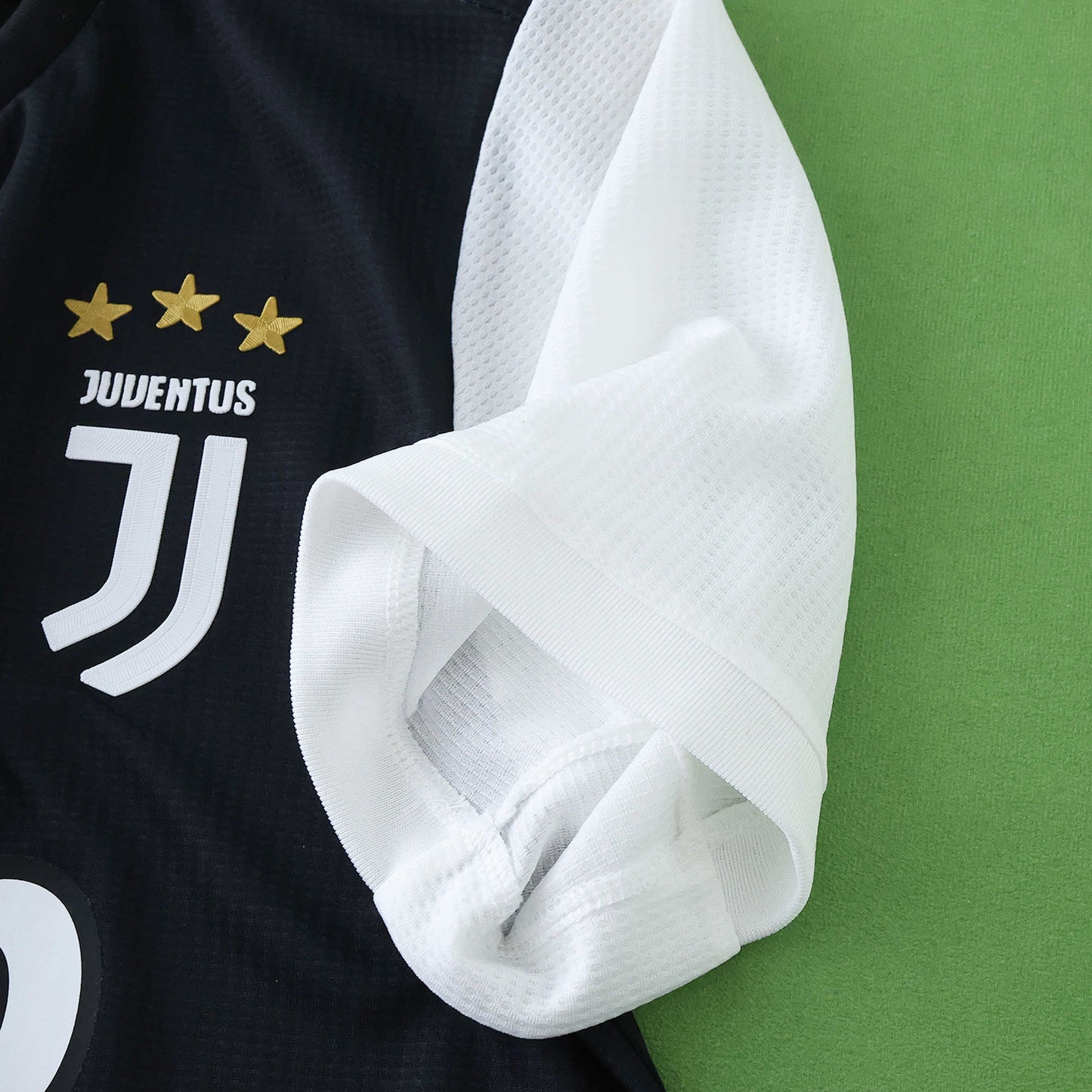RETRO 19/20 Juventus Home Player TEE- WHITE & BLACK