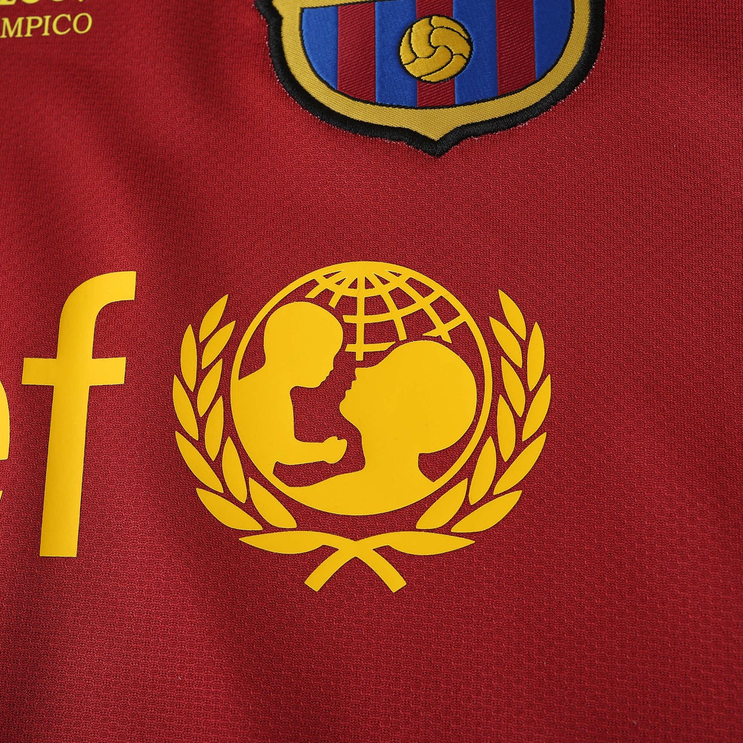 RETRO 08/09 season FC Barcelona  Barça home Fan version- BLUE & RED