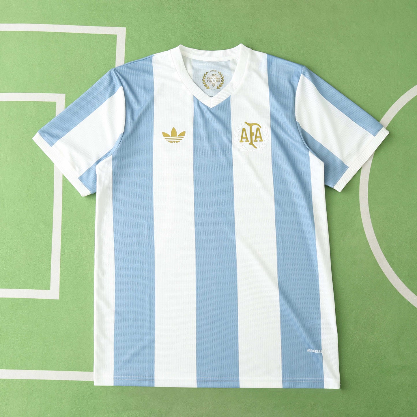 24/25 Argentina Fan TEE- BB BLUE & WHITE