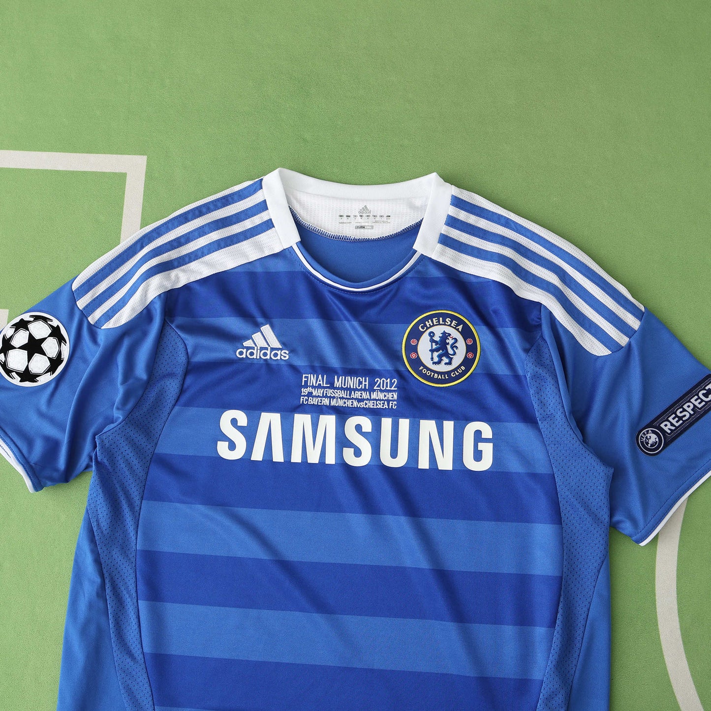 RETRO 11/12 Chelsea F.C. home retro Fan version TEE- DARK BLUE